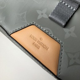 Replica Louis Vuitton Gray Monogram Titanium Messenger