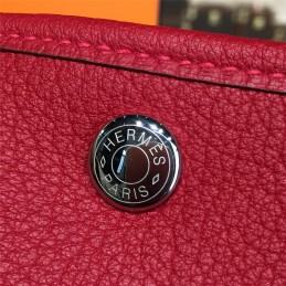 Replica Hermes Red Garden Party 30 Bag