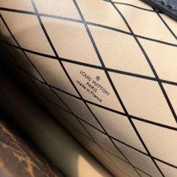 Replica Louis Vuitton Brown Monogram Multicolor Patch Trunk Clutch