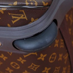 Replica Louis Vuitton Brown Monogram Dark Trim Horizon 55 Rolling Luggage