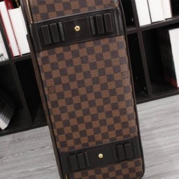 Replica Louis Vuitton Brown Damier Ebene Horizon 55 Rolling Luggage