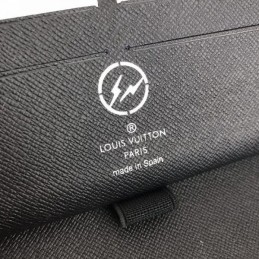 Replica Louis Vuitton Black Monogram Eclipse Zippy Organizer Wallet - Style 2