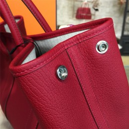 Replica Hermes Red Garden Party 30 Bag