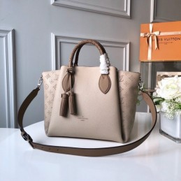Replica Louis Vuitton Taupe Mahina Haumea Bag
