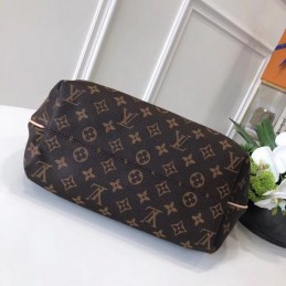 Replica Louis Vuitton Brown Monogram Beige Trim Turenne GM