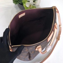 Replica Louis Vuitton Brown Monogram Beige Trim Turenne GM