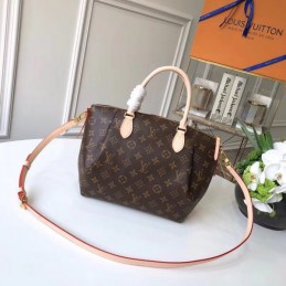 Replica Louis Vuitton Brown Monogram Beige Trim Turenne MM