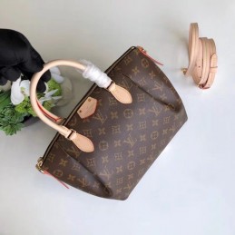 Replica Louis Vuitton Brown Monogram Beige Trim Turenne MM