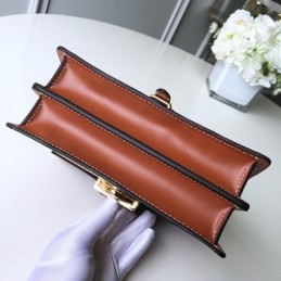 Replica Louis Vuitton Reverse Monogram Tan Metis Pochette Chain