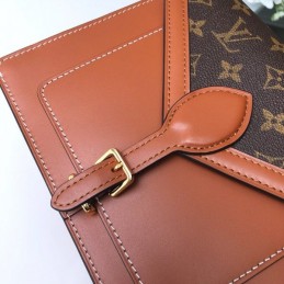 Replica Louis Vuitton Reverse Monogram Tan Metis Pochette Chain