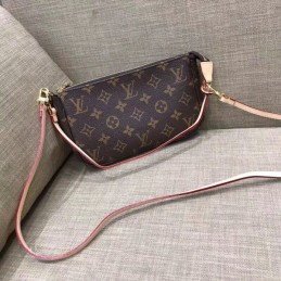 Replica Louis Vuitton Brown Monogram Pochette Accessoires - Style 2