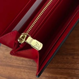 Replica Louis Vuitton Red Eagle Owl Sarah Wallet