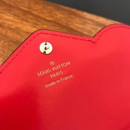 Replica Louis Vuitton Red Eagle Owl Sarah Wallet