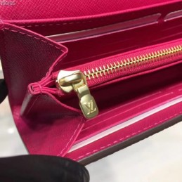 Replica Louis Vuitton Brown Monogram Multicolor Patch Sarah Wallet