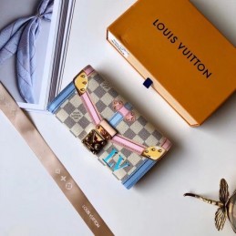 Replica Louis Vuitton Multicolor Trunk Pallas Wallet