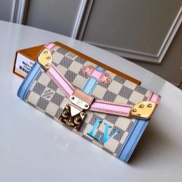 Replica Louis Vuitton Multicolor Trunk Pallas Wallet