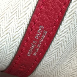 Replica Hermes Red Garden Party 30 Bag