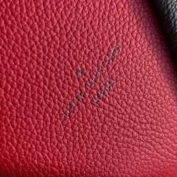 Replica Louis Vuitton Brown Monogram Red Panel V Tote BB