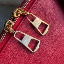 Replica Louis Vuitton Brown Monogram Red Panel V Tote BB