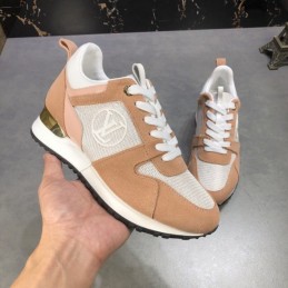 Replica Louis Vuitton Beige White Run Away Sneakers