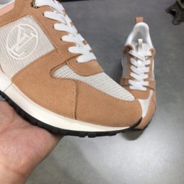 Replica Louis Vuitton Beige White Run Away Sneakers