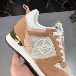 Replica Louis Vuitton Beige White Run Away Sneakers