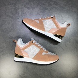 Replica Louis Vuitton Beige White Run Away Sneakers