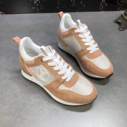 Replica Louis Vuitton Beige White Run Away Sneakers