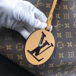 Replica Louis Vuitton Brown Monogram Black Trim Artsy GM