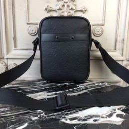 Replica Louis Vuitton Black Monogram Eclipse Danube PM - Style 2