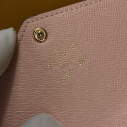 Replica Louis Vuitton Brown Monogram Pale Pink Snap Josephine Wallet