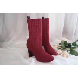 Replica Louis Vuitton Burgundy Pink Heel Silhouette Ankle Boots