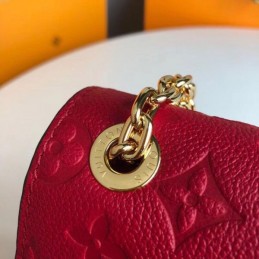 Replica Louis Vuitton Fuchsia Embossed Monogram Vavin PM