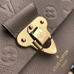 Replica Louis Vuitton Taupe Embossed Monogram Vavin PM