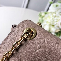 Replica Louis Vuitton Taupe Embossed Monogram Vavin PM