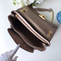 Replica Louis Vuitton Taupe Embossed Monogram Vavin PM