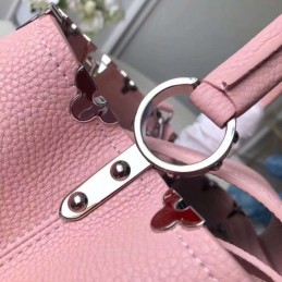 Replica Louis Vuitton Pale Pink Capucines BB