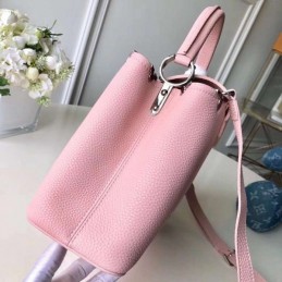 Replica Louis Vuitton Pale Pink Capucines PM