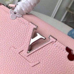 Replica Louis Vuitton Pale Pink Capucines PM