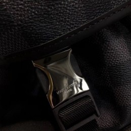 Replica Louis Vuitton Black Damier Graphite Zack Backpack