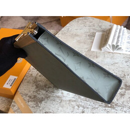 Replica Louis Vuitton Gray Monogram Titanium Pochette Voyage MM