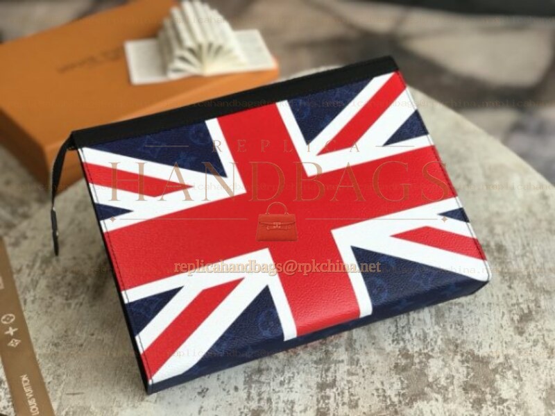 Replica Louis Vuitton Union Jack Pochette Voyage MM