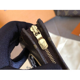Replica Louis Vuitton Brown Monogram Travel Patch Toiletry Pouch 26
