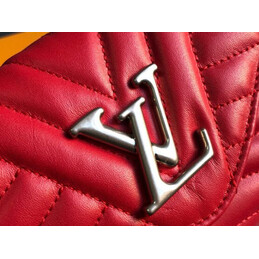 Replica Louis Vuitton Red Quilted New Wave Long Wallet