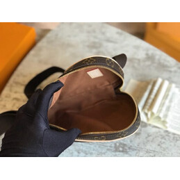 Replica Louis Vuitton Brown Monogram Gange Pochette