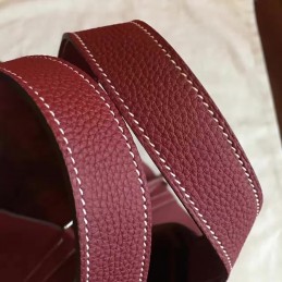 Replica Hermes Burgundy Picotin Lock 22 Bag