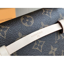 Replica Louis Vuitton Brown Monogram Pochette Florentine