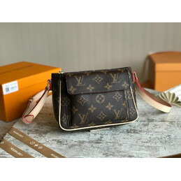 Replica Louis Vuitton Brown Monogram Viva Cite PM