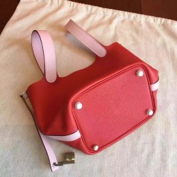 Replica Hermes Red Pink Picotin Lock 13 Bag