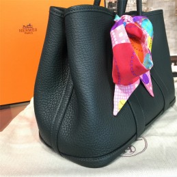 Replica Hermes Dark Green Garden Party 30 Bag